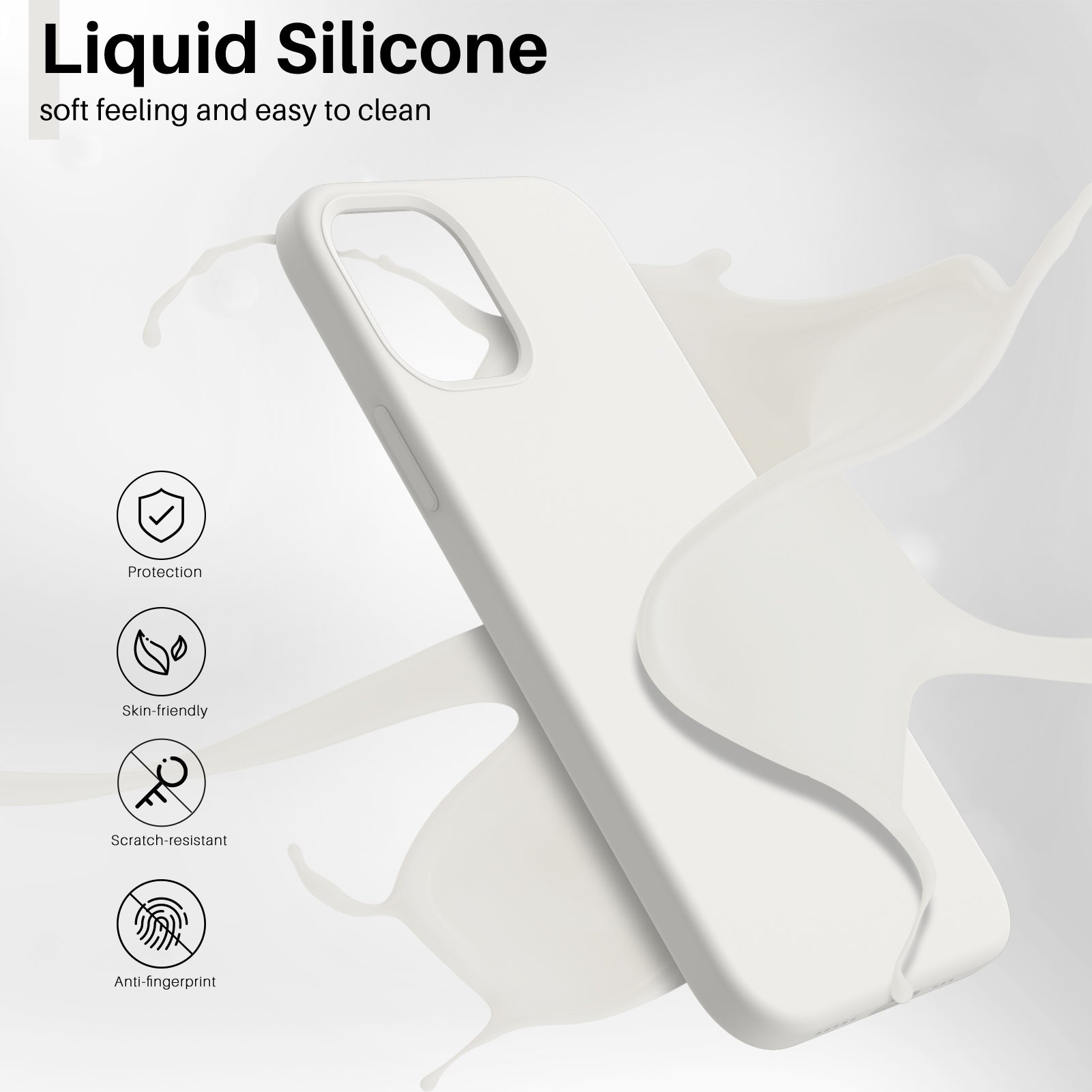 Liquid Silicone iPhone 12 mini Case