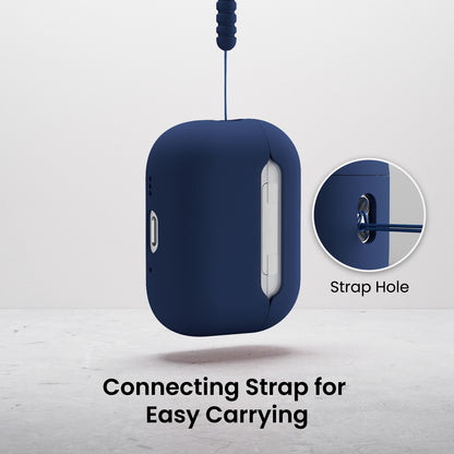 Liquid Silicone AirPods Pro 3 with Lanyard