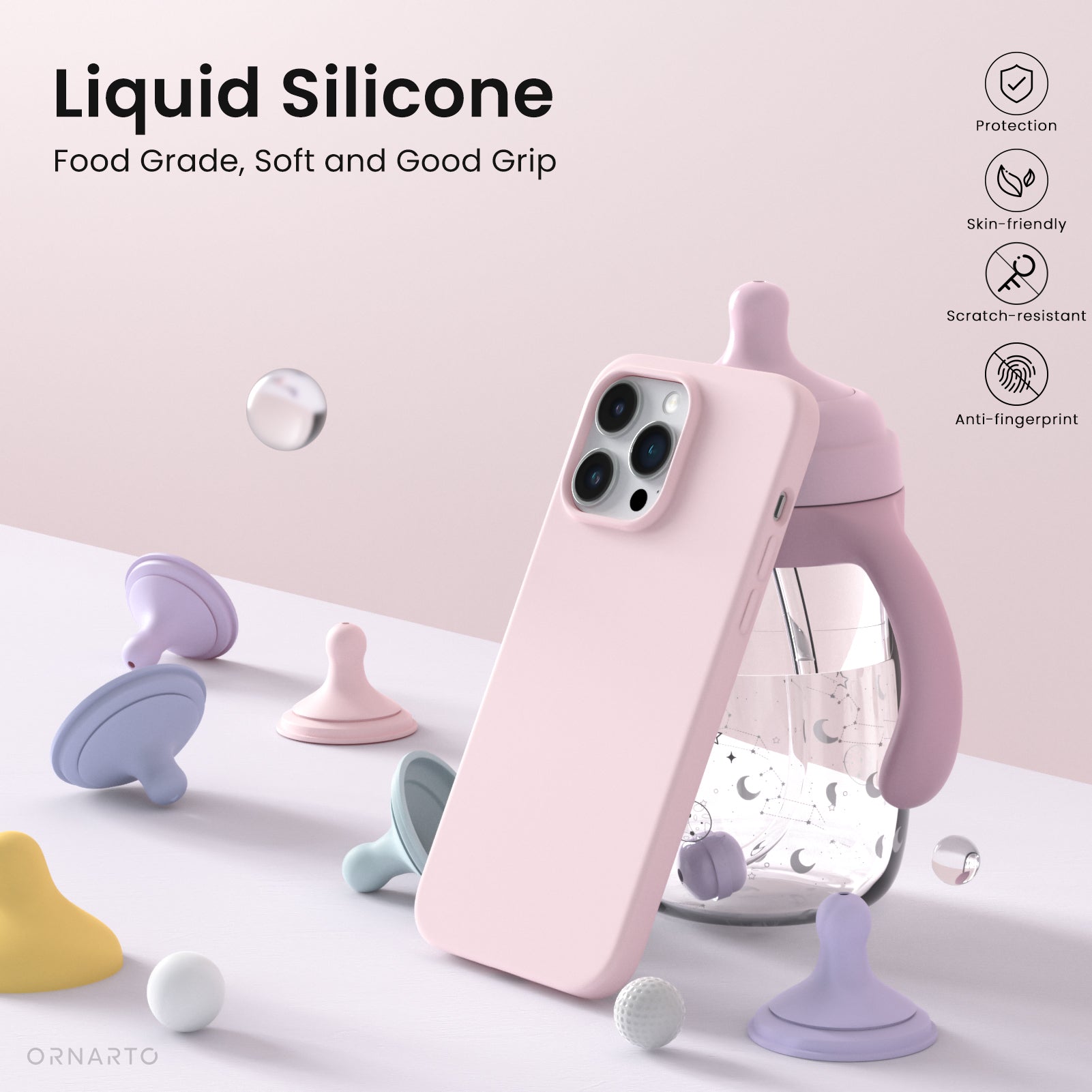 Liquid Silicone iPhone 14 Pro Max Case