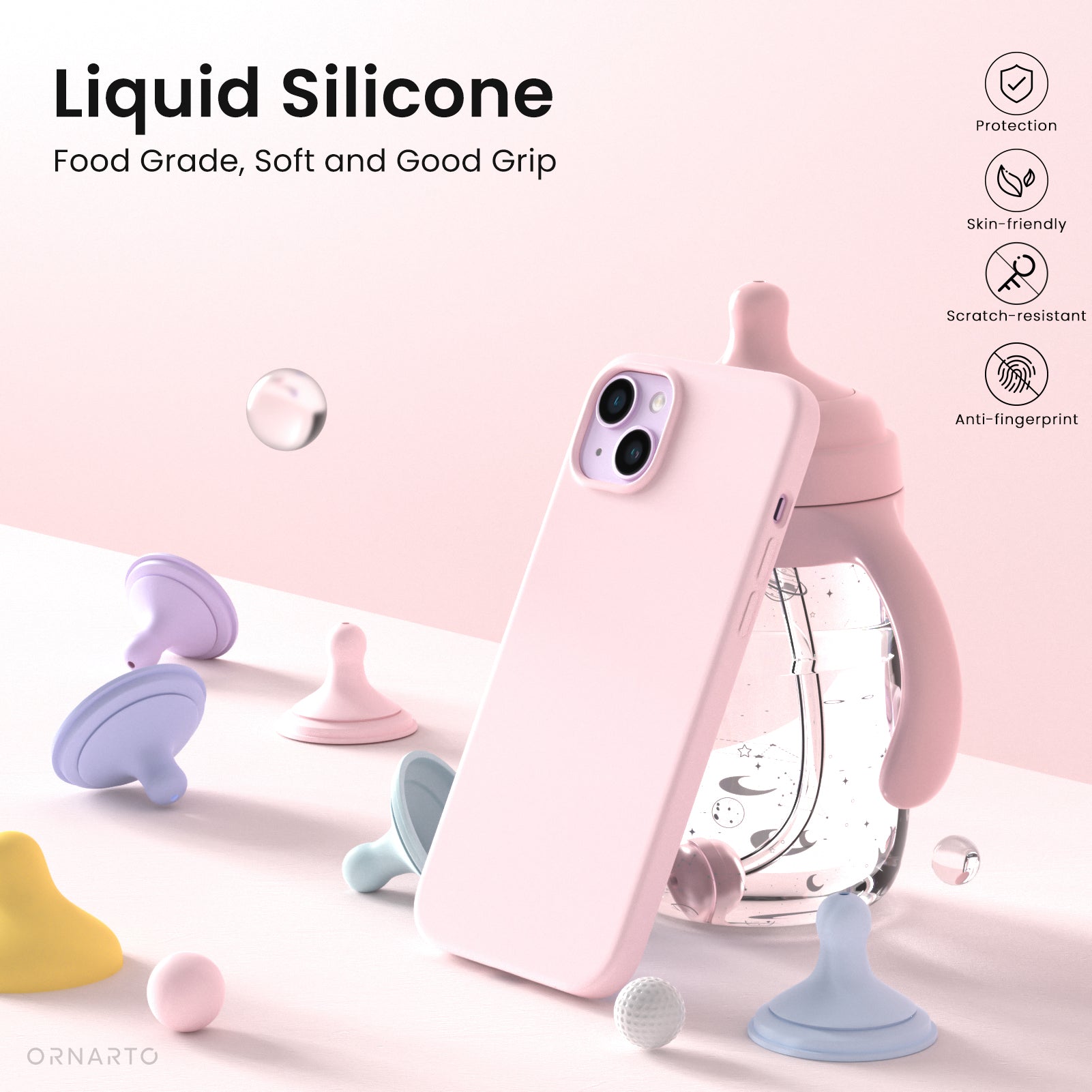 Liquid Silicone Case for iPhone 14 Series