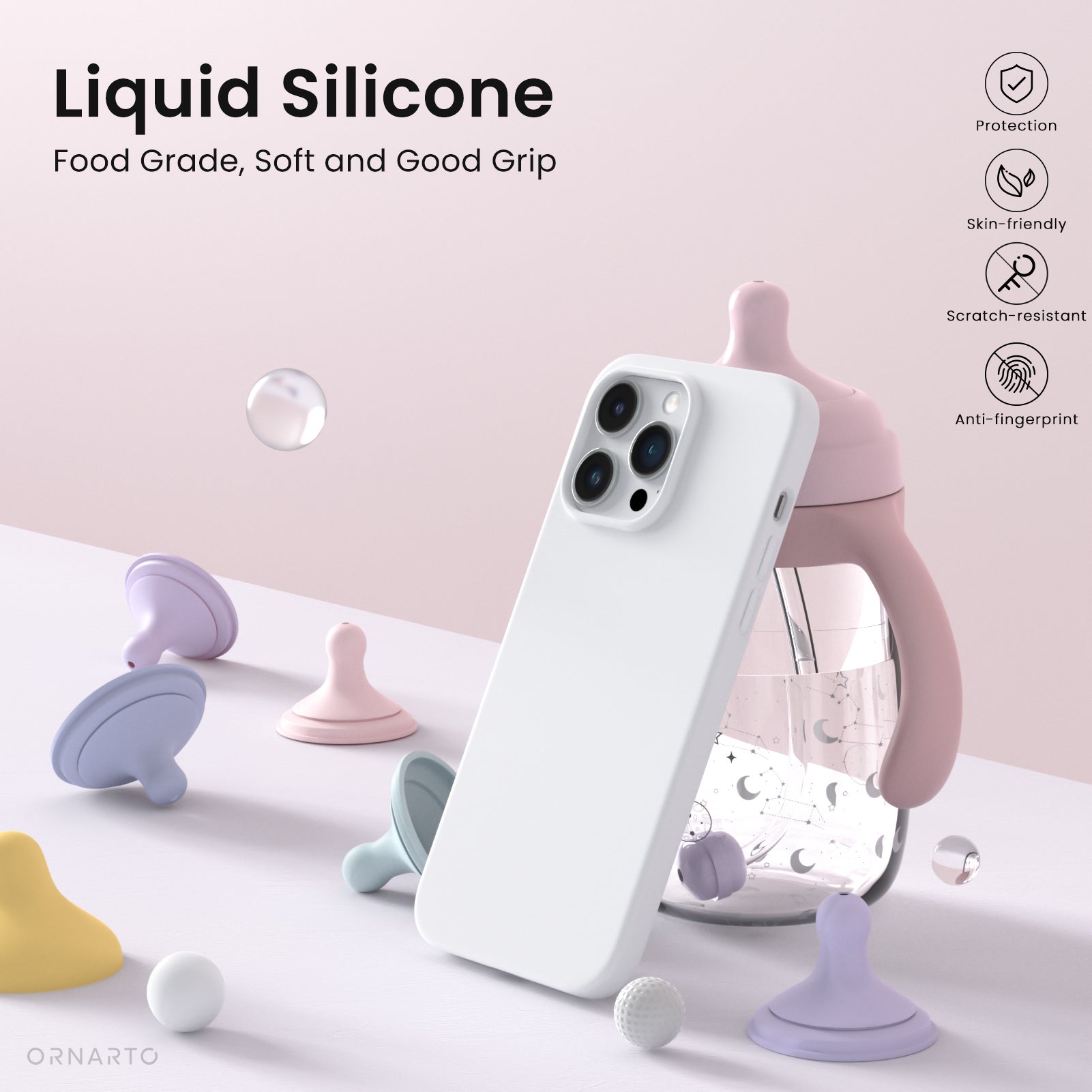 Liquid Silicone iPhone 14 Pro Max Case