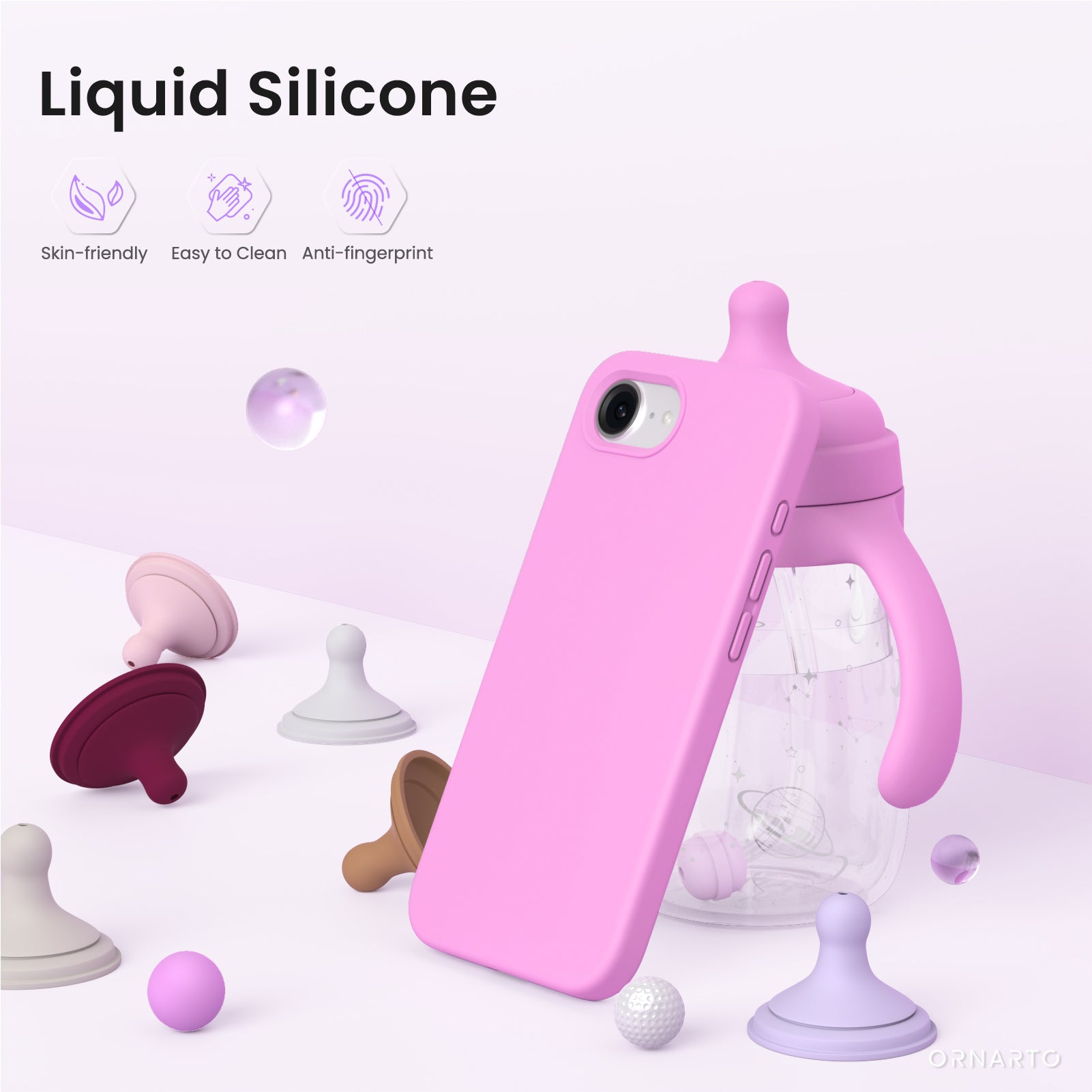 Liquid Silicone Case for iPhone 16e