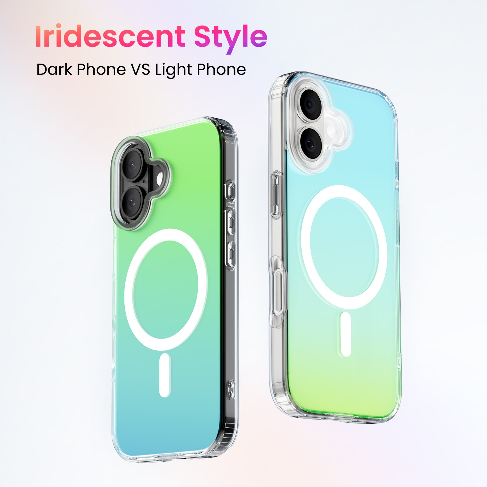 Hue for iPhone 17 Series, Fluorescent Gradient, Compatible with Magsafe