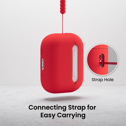 Liquid Silicone AirPods Pro 3 with Lanyard