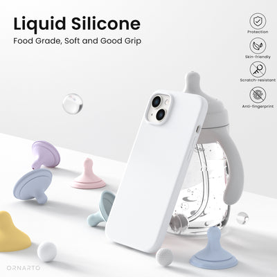 Flüssigsilikonhülle für iPhone 14 Serie