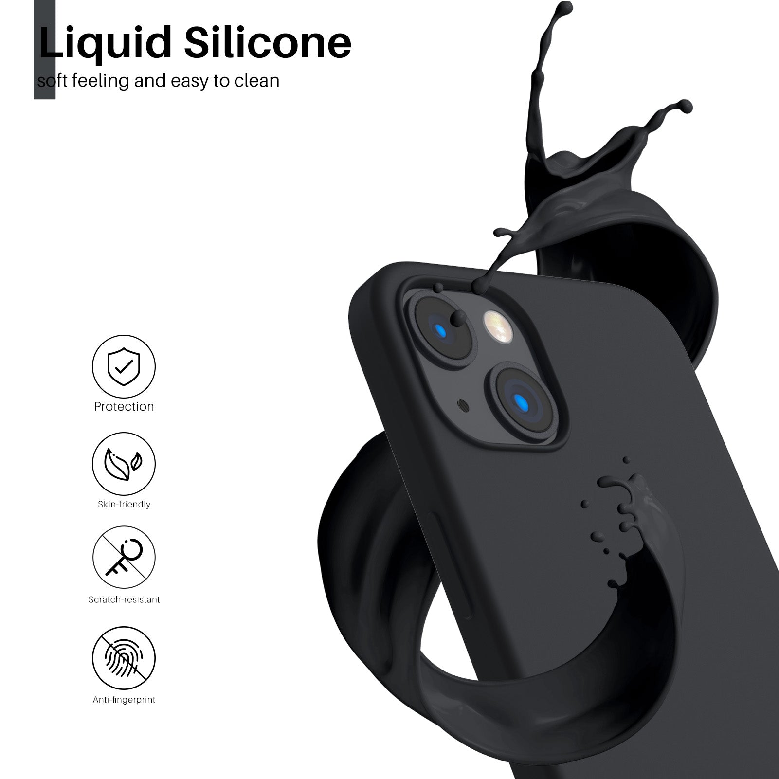 Liquid Silicone iPhone 13 Case
