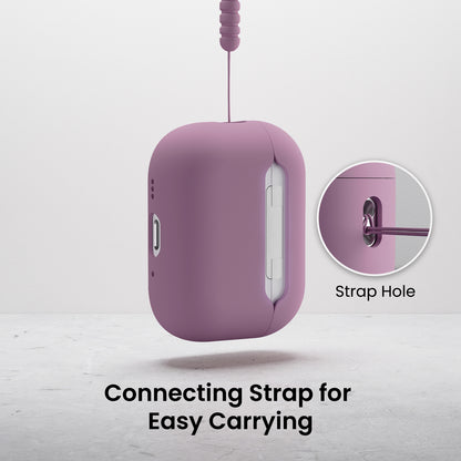 Liquid Silicone AirPods Pro 3 with Lanyard