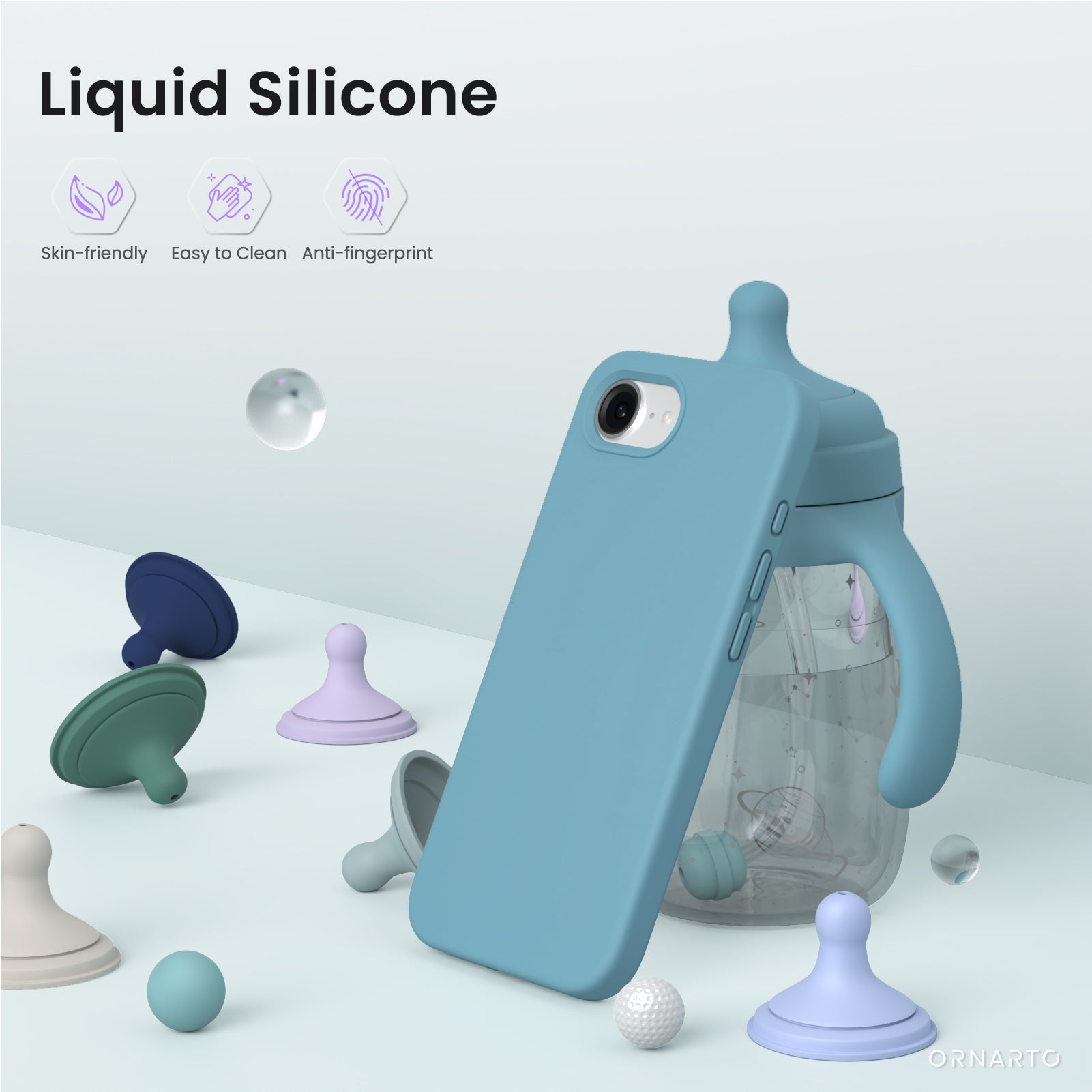 Liquid Silicone Case for iPhone 16e