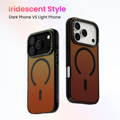 Fluoreszierende Farbverlauf MagSafe Hülle für iPhone 17 Serie