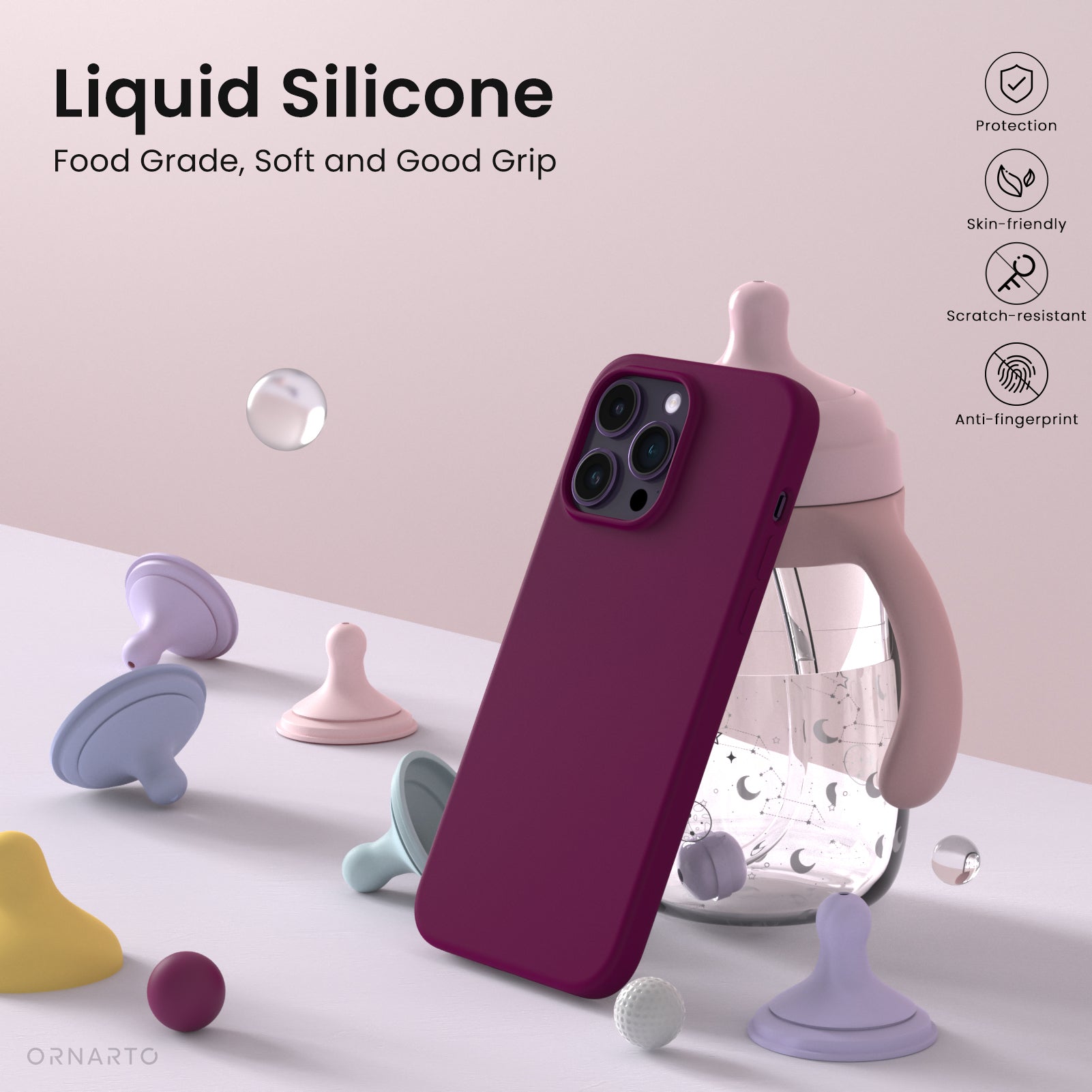Liquid Silicone iPhone 14 Pro Case