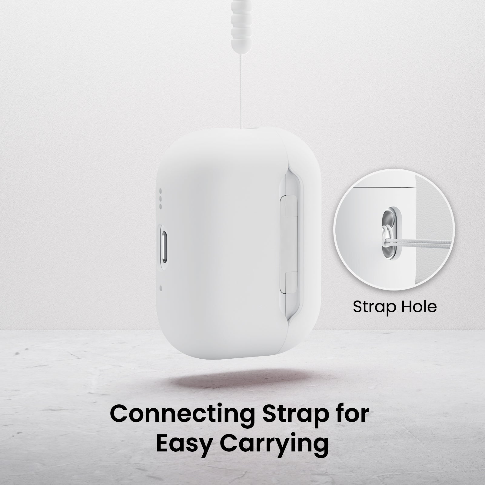 Liquid Silicone AirPods Pro 3 with Lanyard