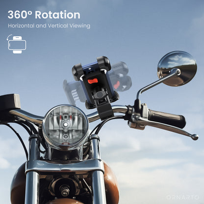 S2 Bike Phone Holder, Rotatable Motorcycle Phone Mount