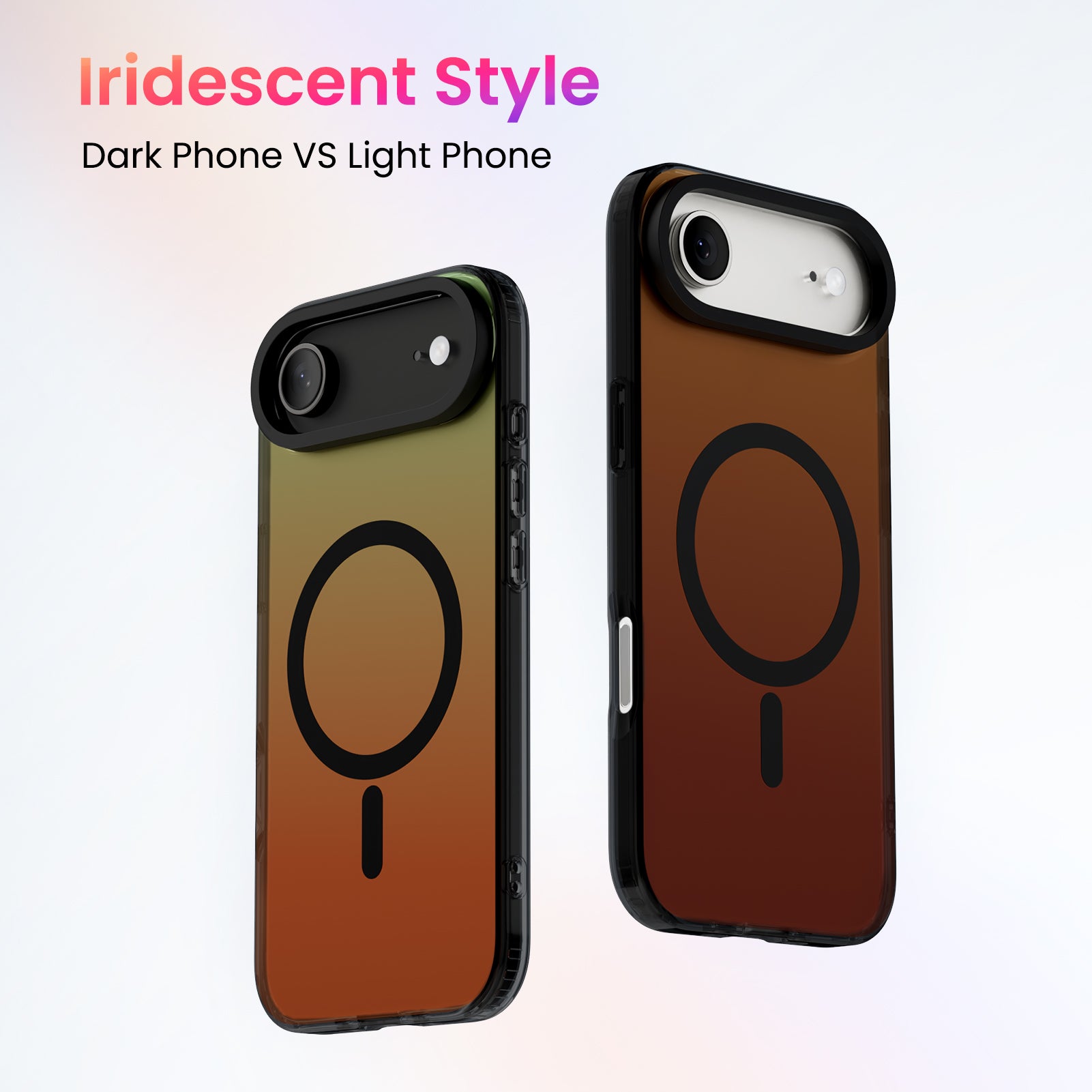 Hue for iPhone 17 Series, Fluorescent Gradient, Compatible with Magsafe
