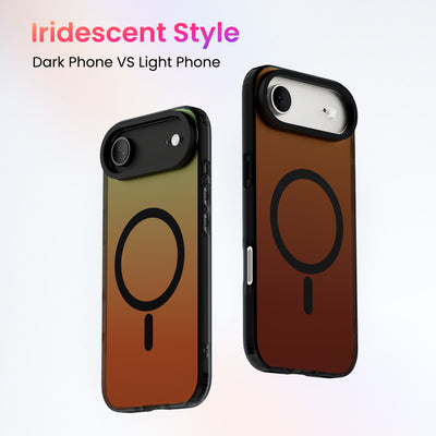 Fluoreszierende Farbverlauf MagSafe Hülle für iPhone 17 Serie