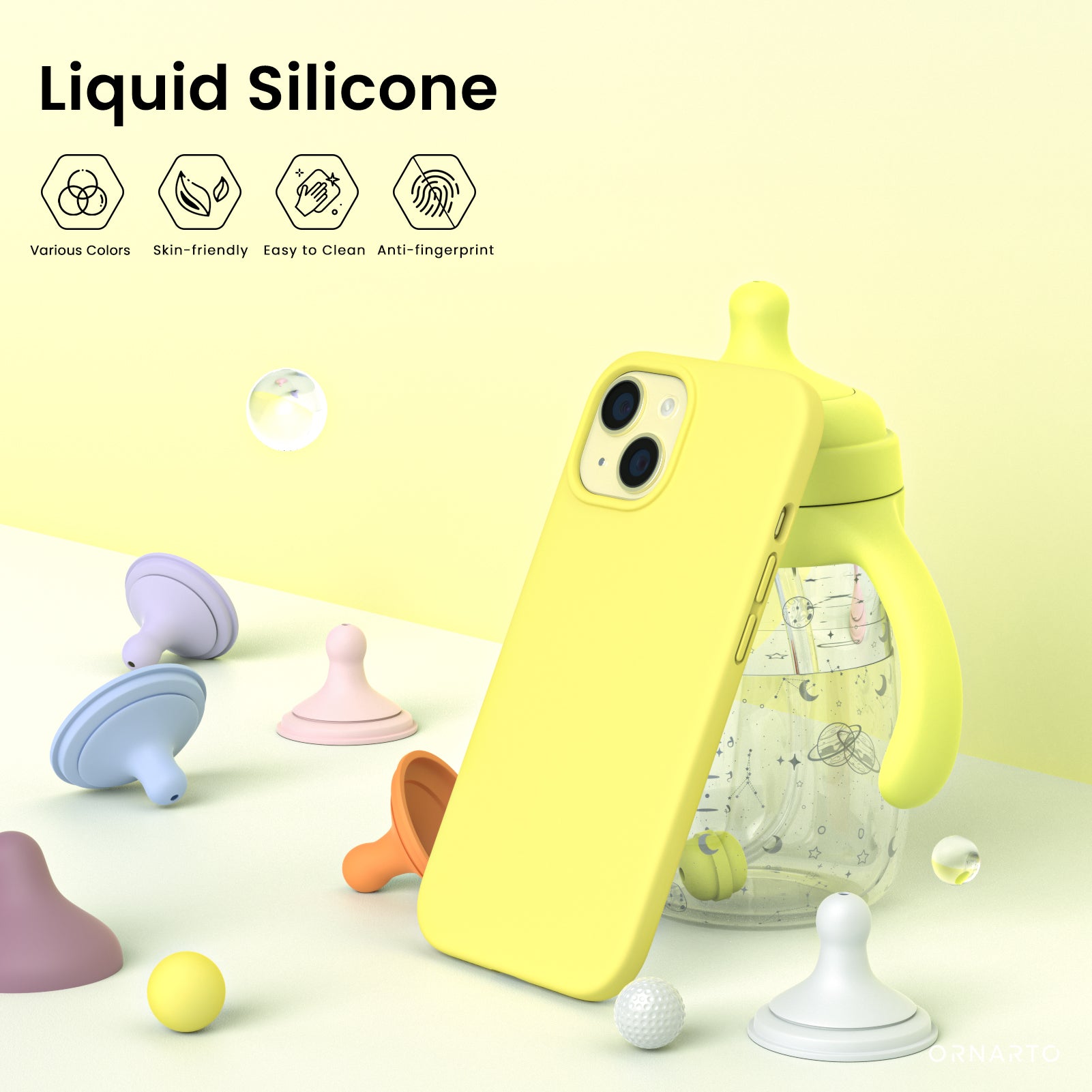 Liquid Silicone iPhone 15 Case
