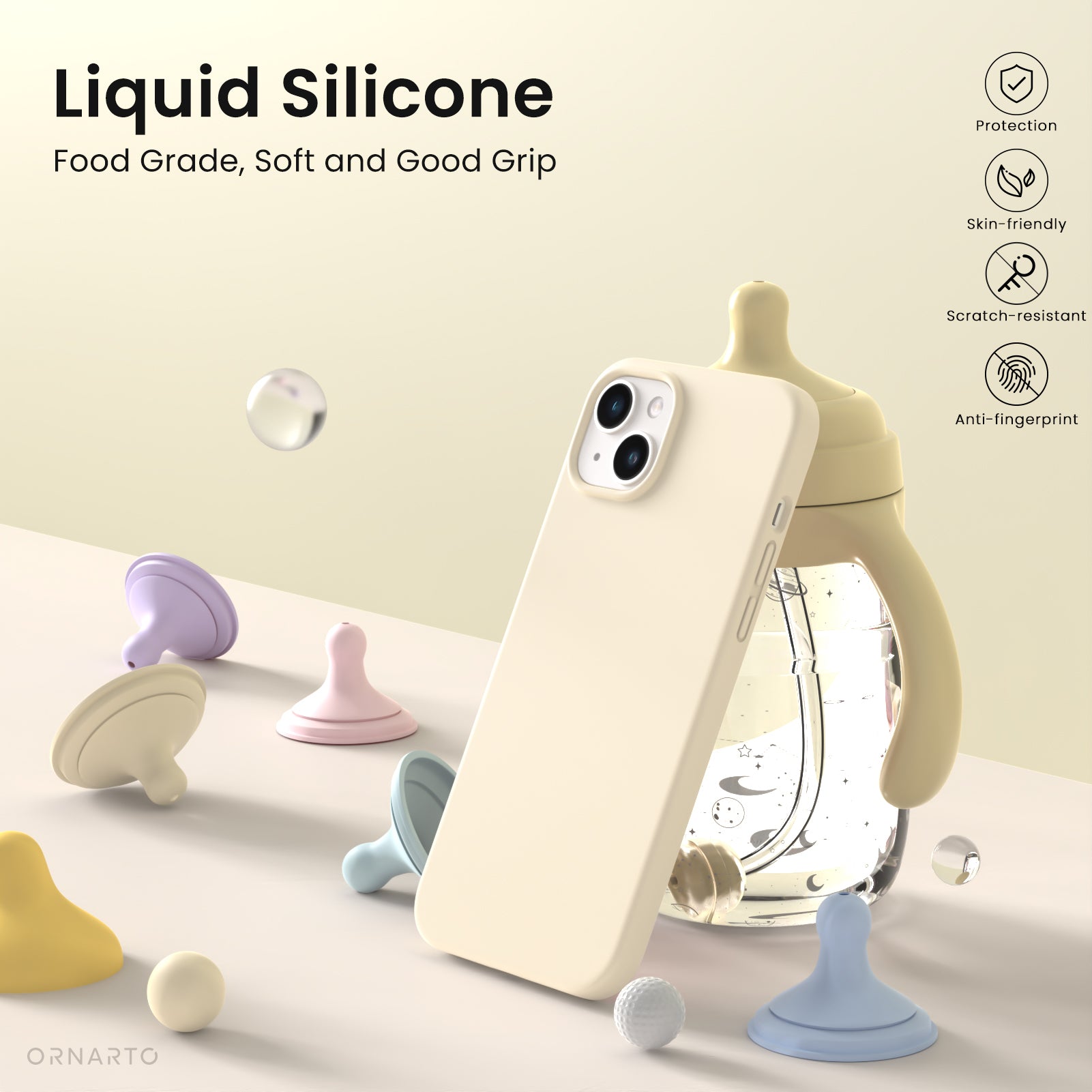 Liquid Silicone Case for iPhone 14 Series