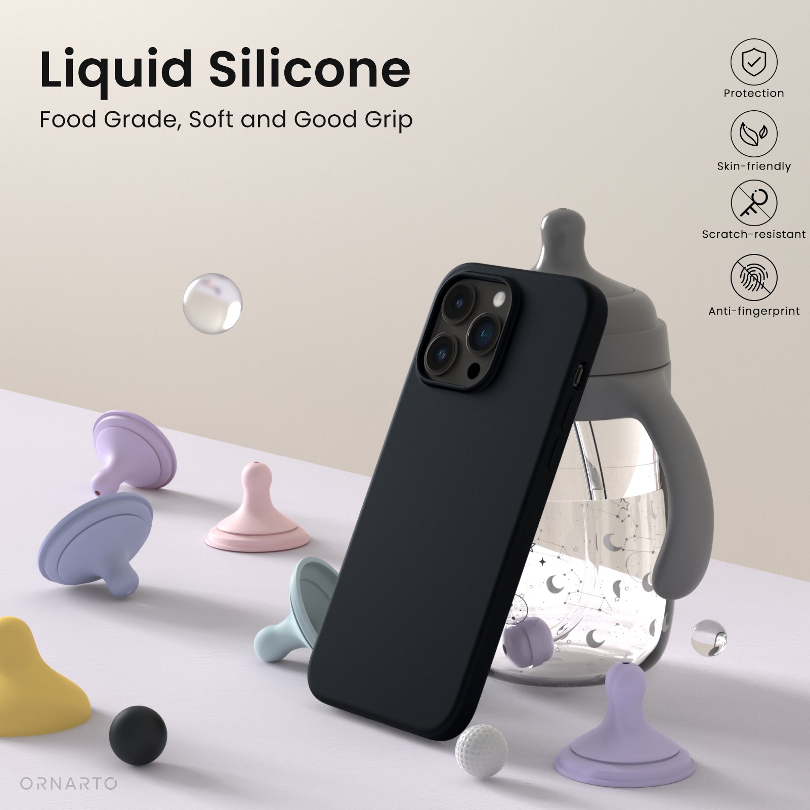 Liquid Silicone iPhone 14 Pro Max Case