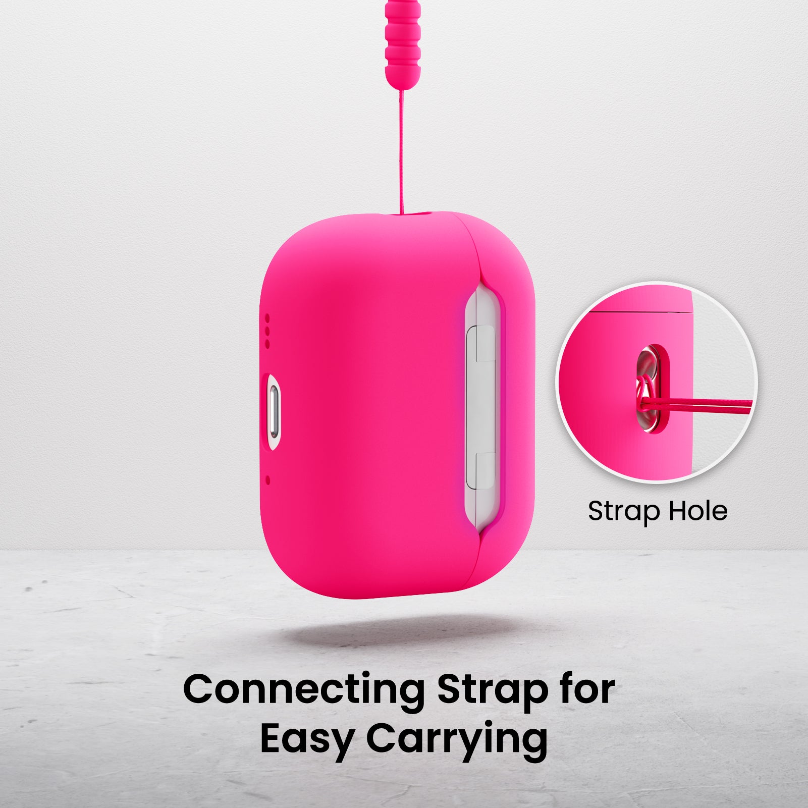 Liquid Silicone AirPods Pro 3 with Lanyard