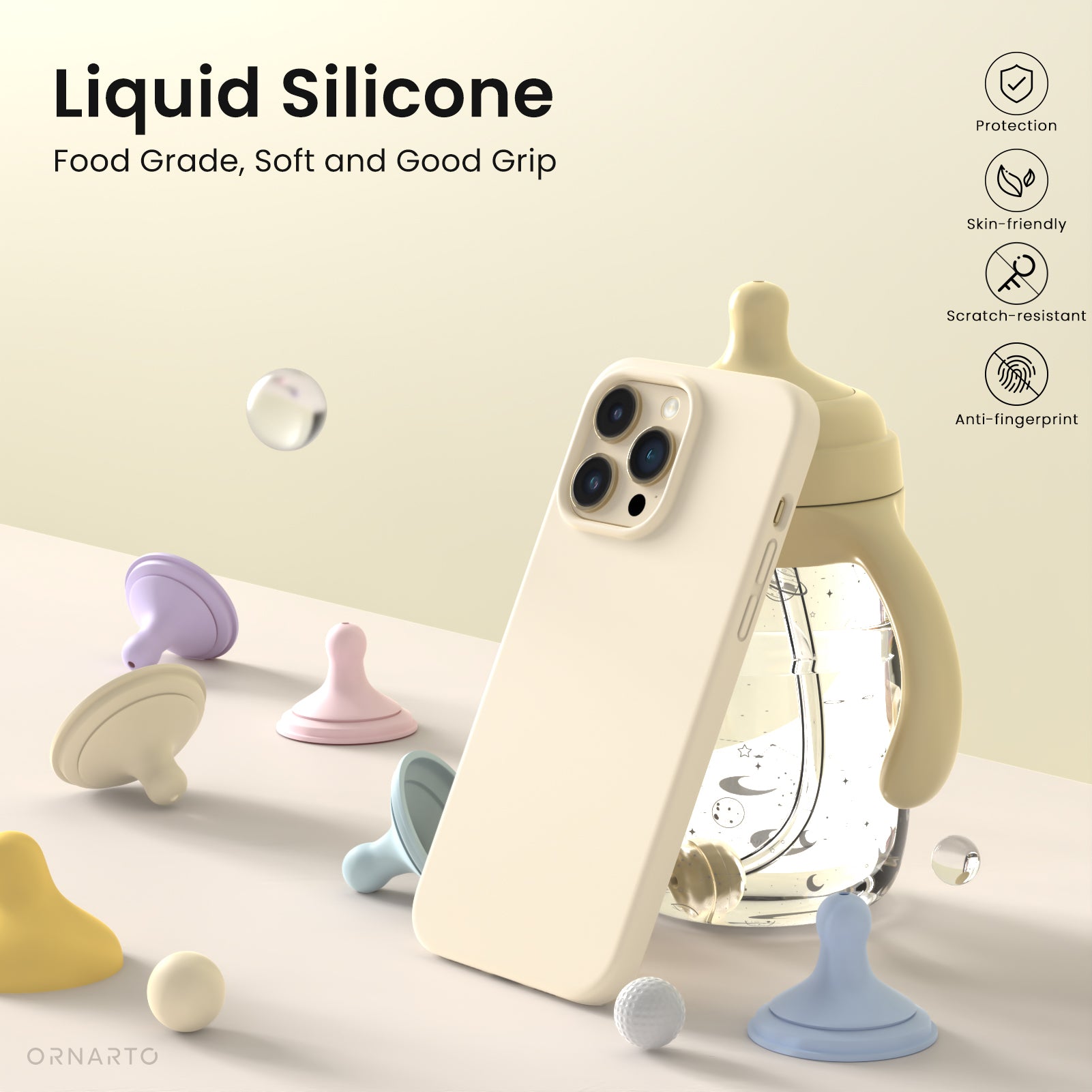 Liquid Silicone iPhone 14 Pro Max Case
