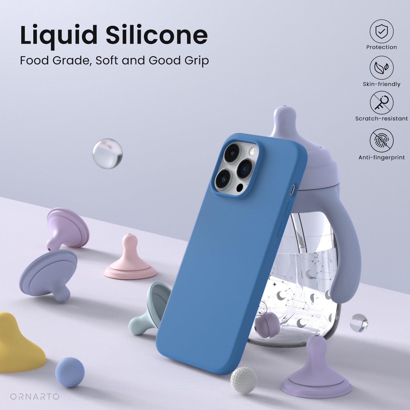 Liquid Silicone iPhone 14 Pro Max Case