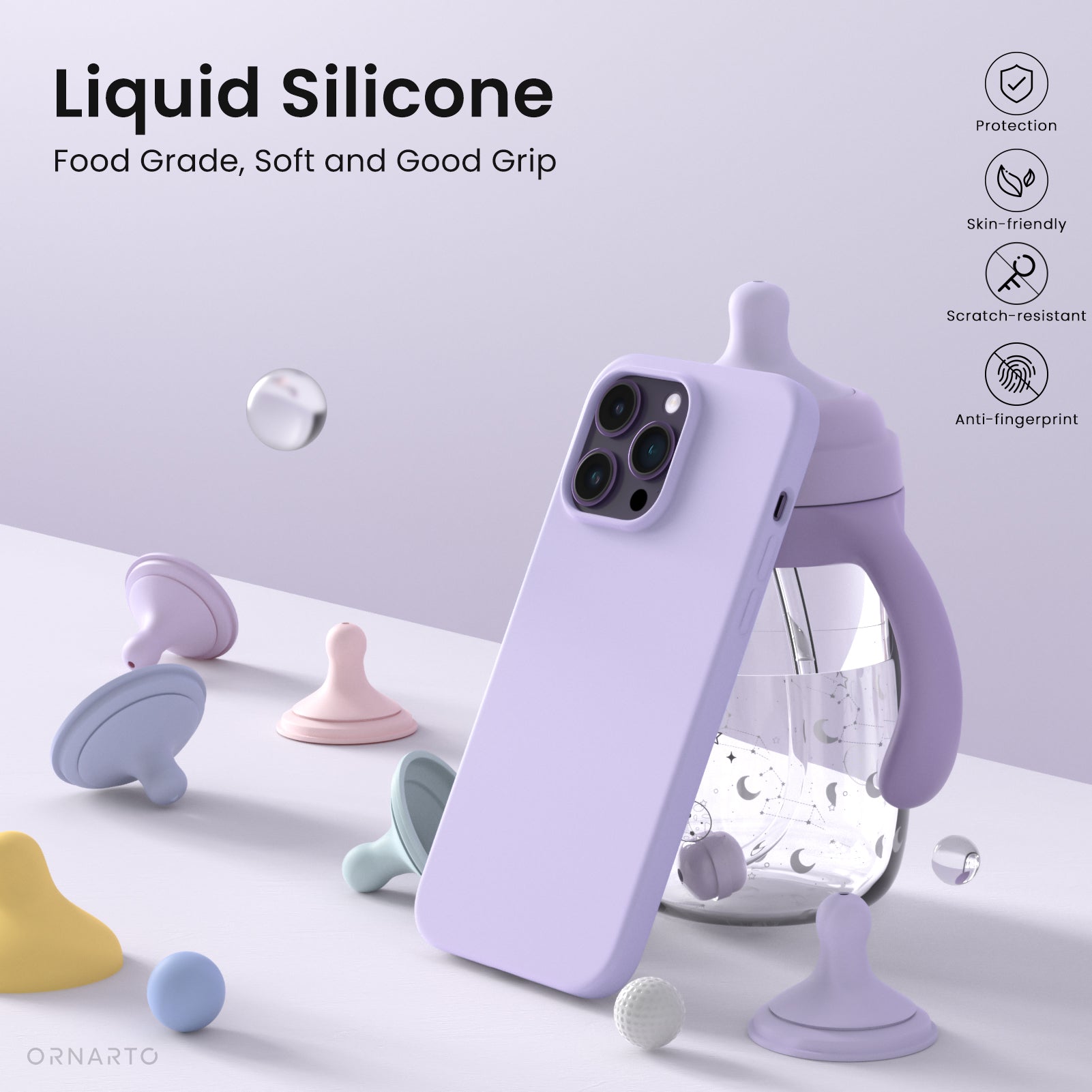 Liquid Silicone iPhone 14 Pro Case