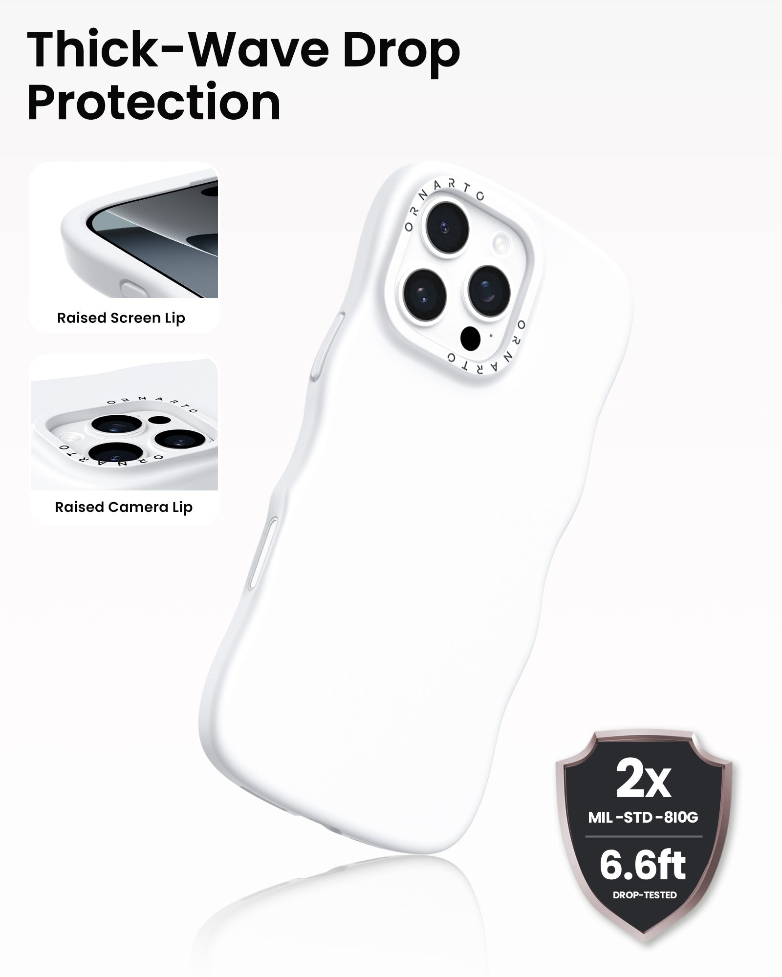 Wavy Liquid Silicone for iPhone 16 Pro | Pro Max