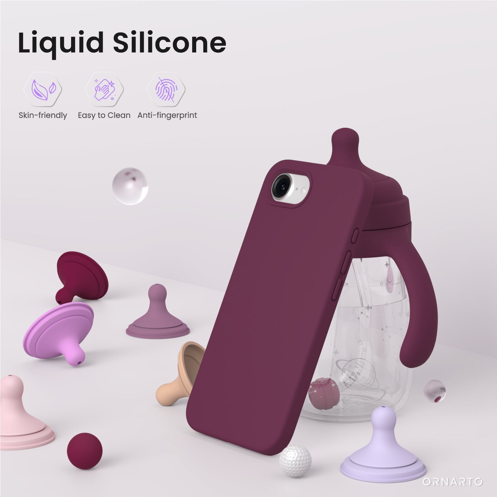 Liquid Silicone Case for iPhone 16e