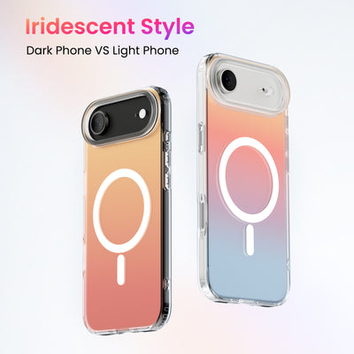 Fluoreszierende Farbverlauf MagSafe Hülle für iPhone 17 Serie