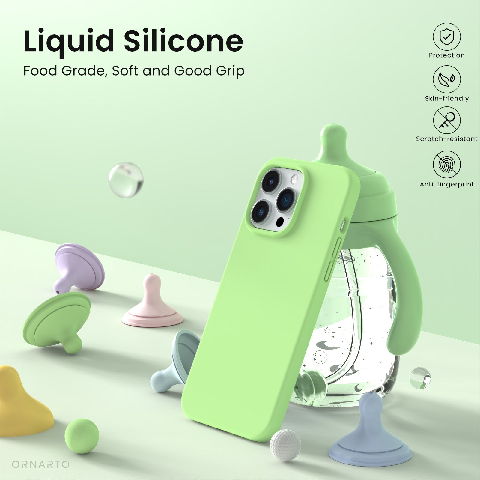 Liquid Silicone iPhone 14 Pro Max Case