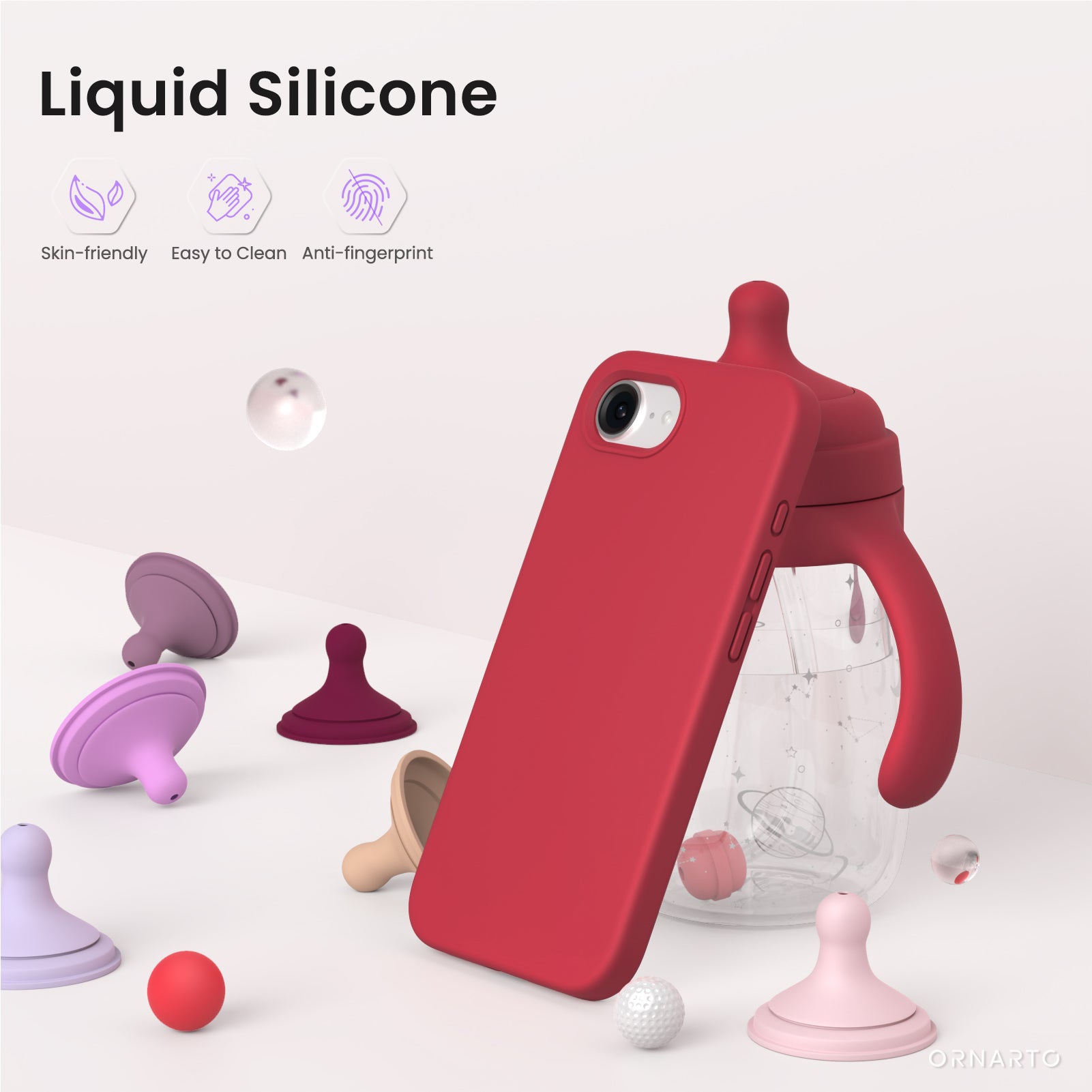 Liquid Silicone Case for iPhone 16e