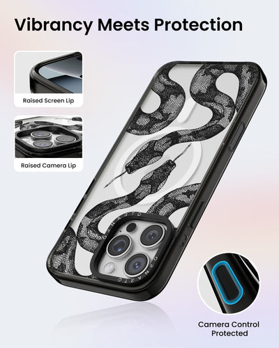 Gemusterte Klarsichthüllen für iPhone 16 Pro | Pro Max