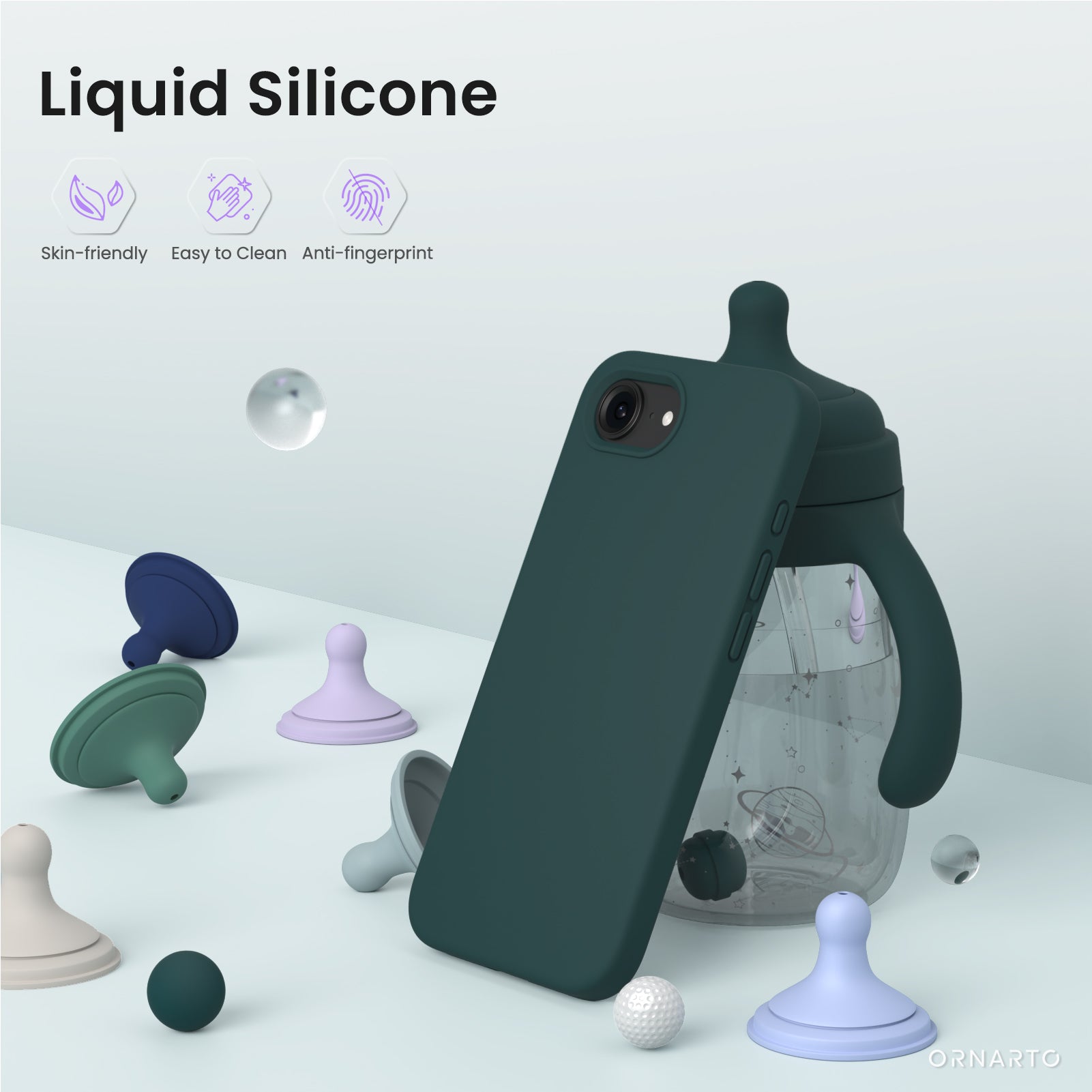 Liquid Silicone Case for iPhone 16e