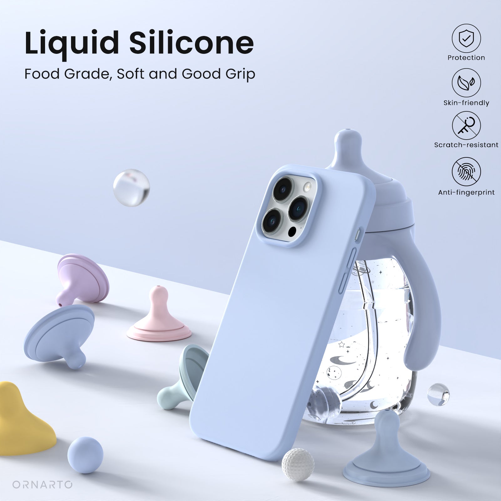 Liquid Silicone iPhone 14 Pro Max Case