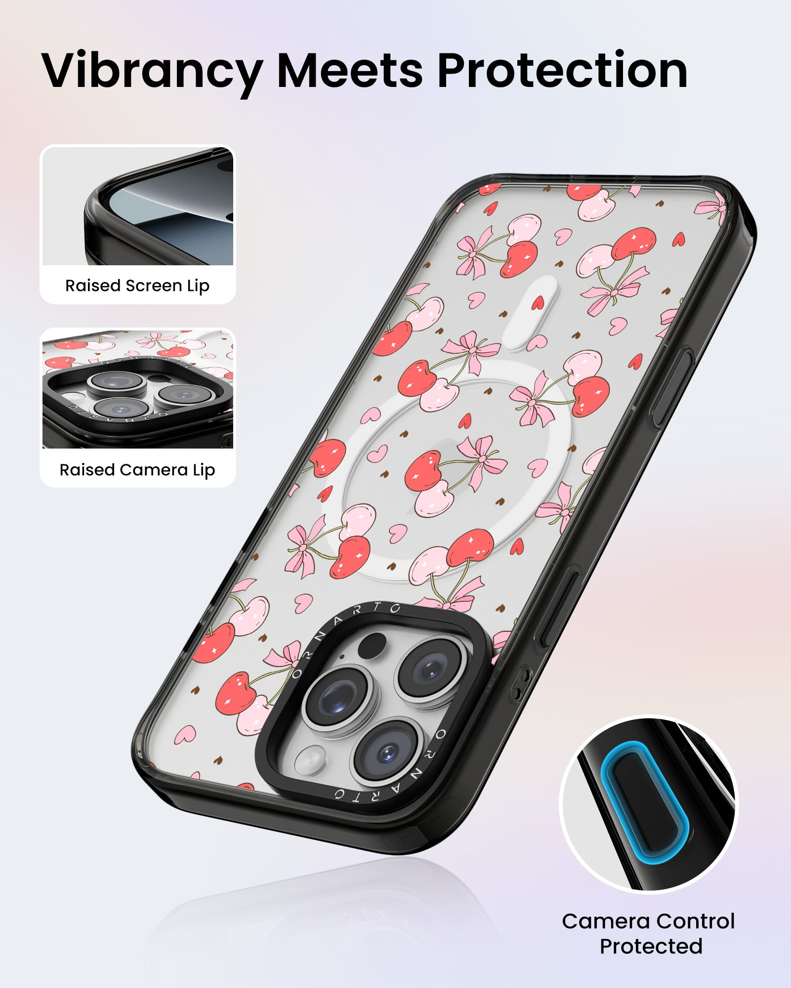 Patterned Clear Cases for iPhone 16 Pro / Pro Max
