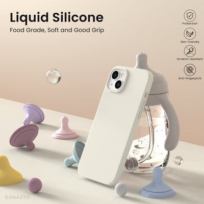 Flüssigsilikonhülle für iPhone 14 Serie