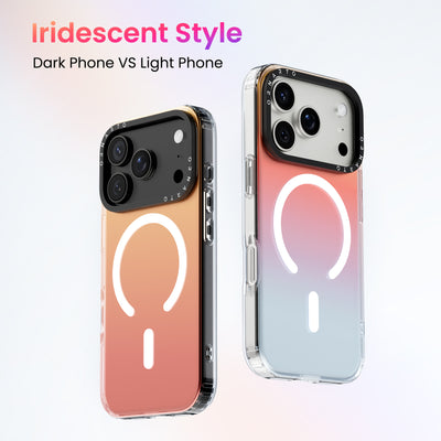 Fluoreszierende Farbverlauf MagSafe Hülle für iPhone 17 Serie