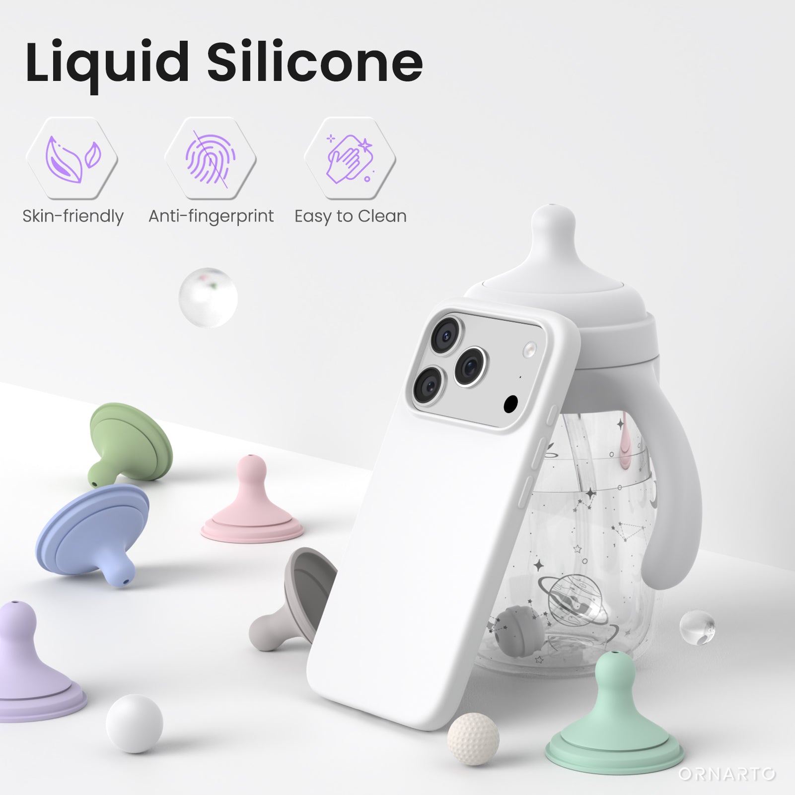 Liquid Silicone Case for iPhone 17 Series
