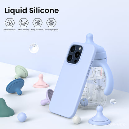 ORNARTO Liquid Silicone iPhone 15 Pro Case