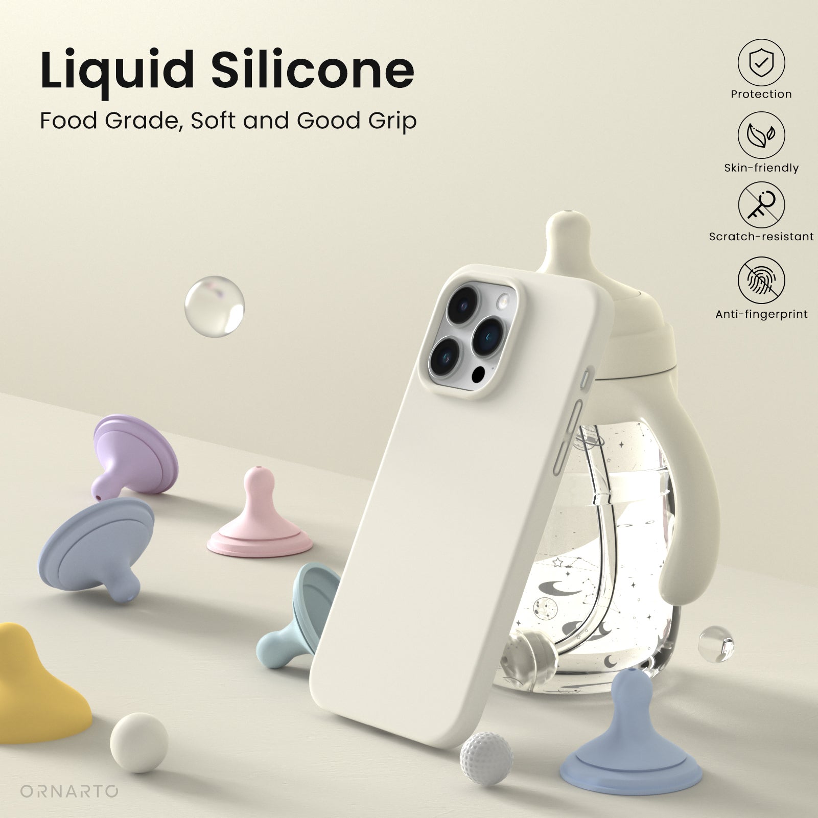 Liquid Silicone iPhone 14 Pro Max Case