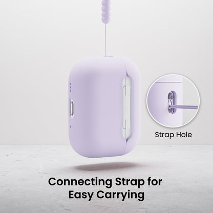 Liquid Silicone AirPods Pro 3 with Lanyard