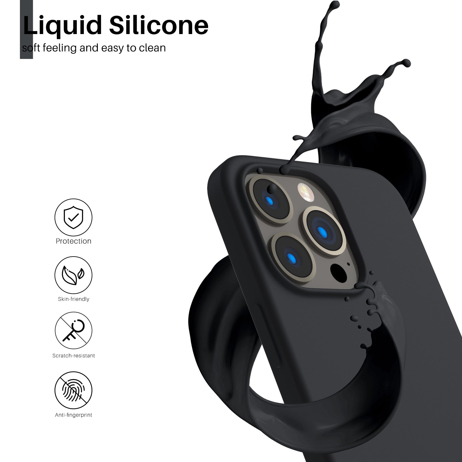 Liquid Silicone iPhone 13 Pro Case