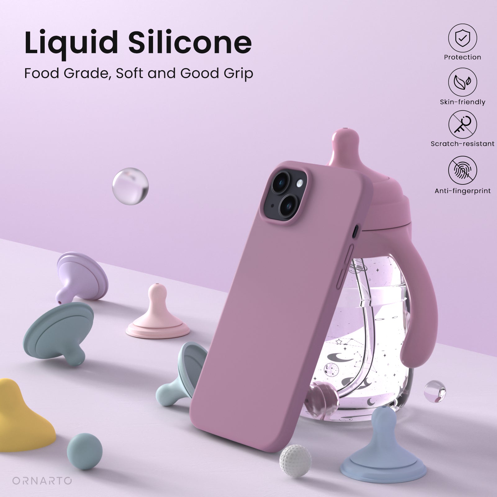 Liquid Silicone Case for iPhone 14 Series