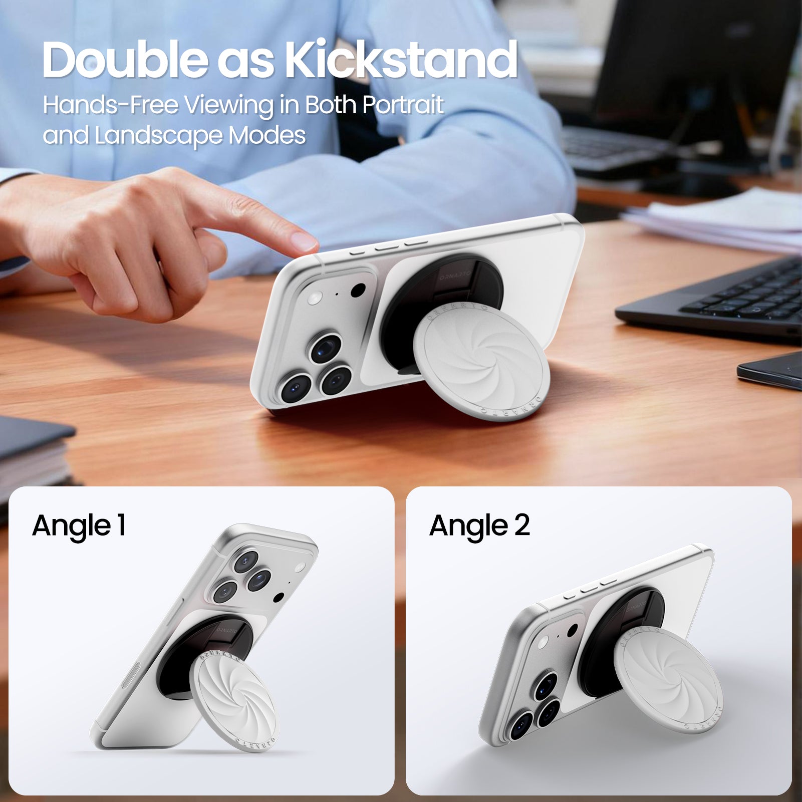 Vortuxe MagSafe Grip Stand for Phone Case