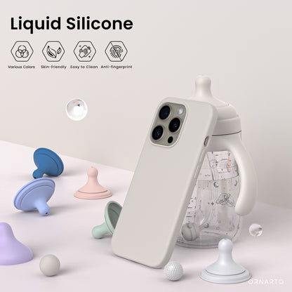 Liquid Silicone iPhone 15 Pro Max Case