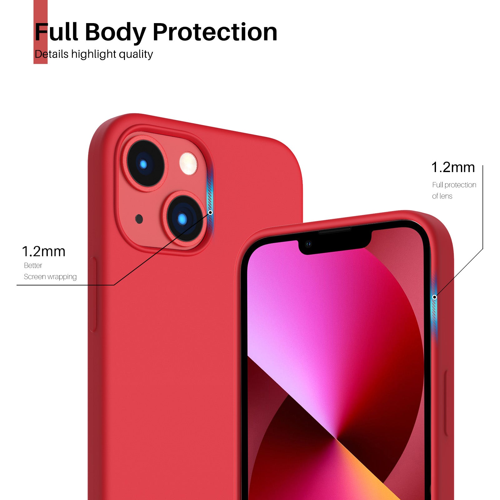 Liquid Silicone iPhone 13 mini Case