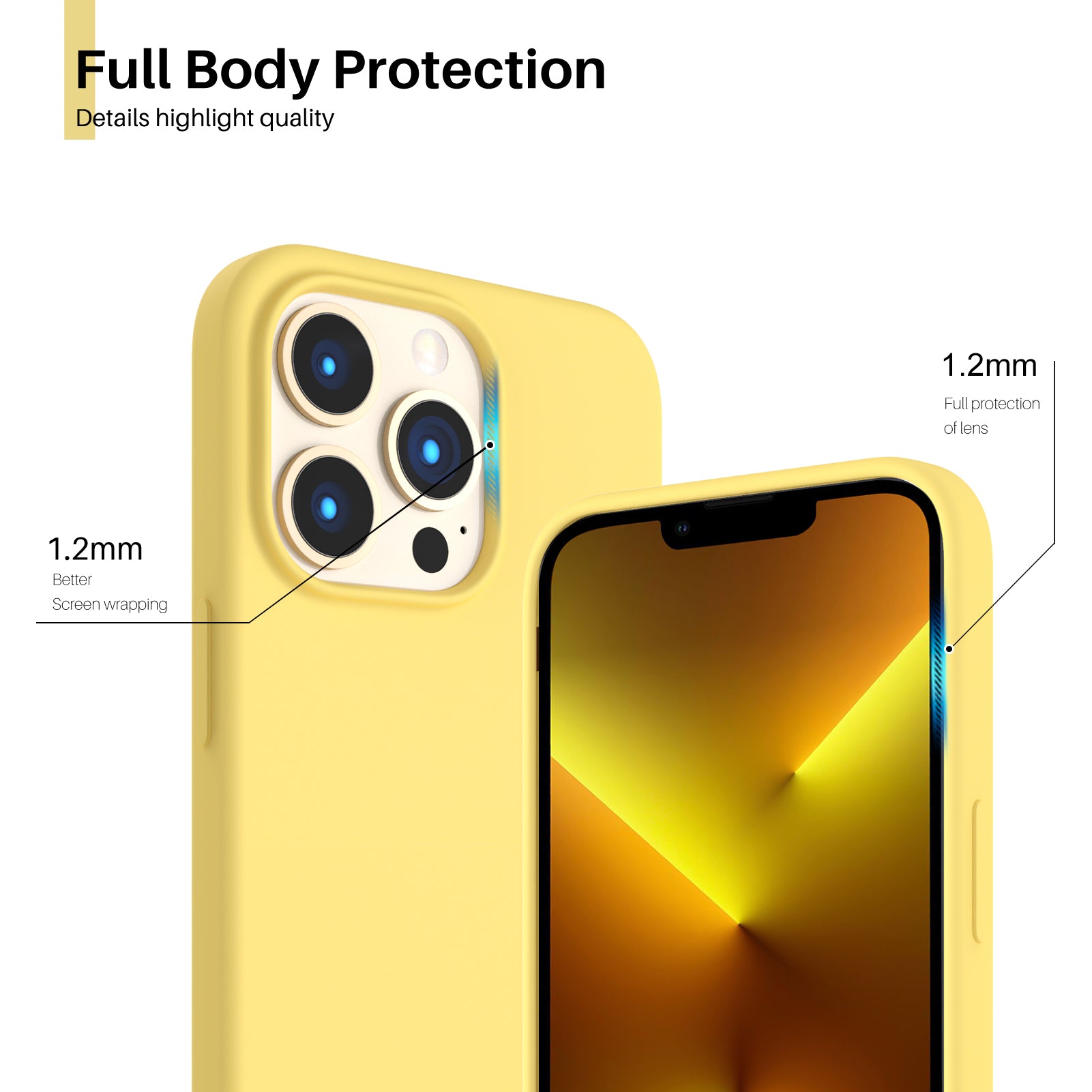 Liquid Silicone iPhone 13 Pro Case