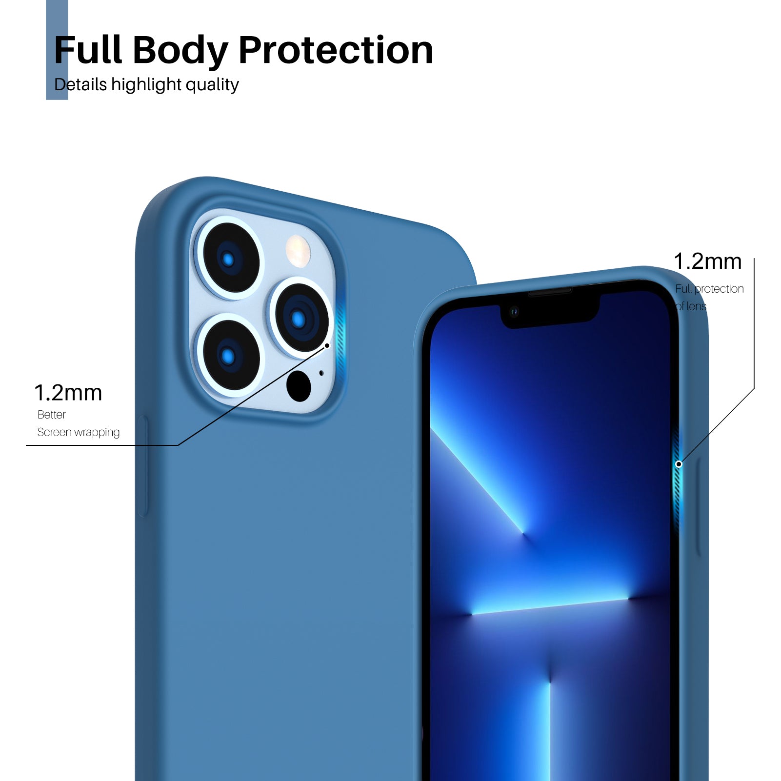 Liquid Silicone iPhone 13 Pro Case