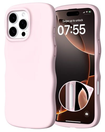 Gewelltes Flüssigsilikon für iPhone 16 Pro | Pro Max