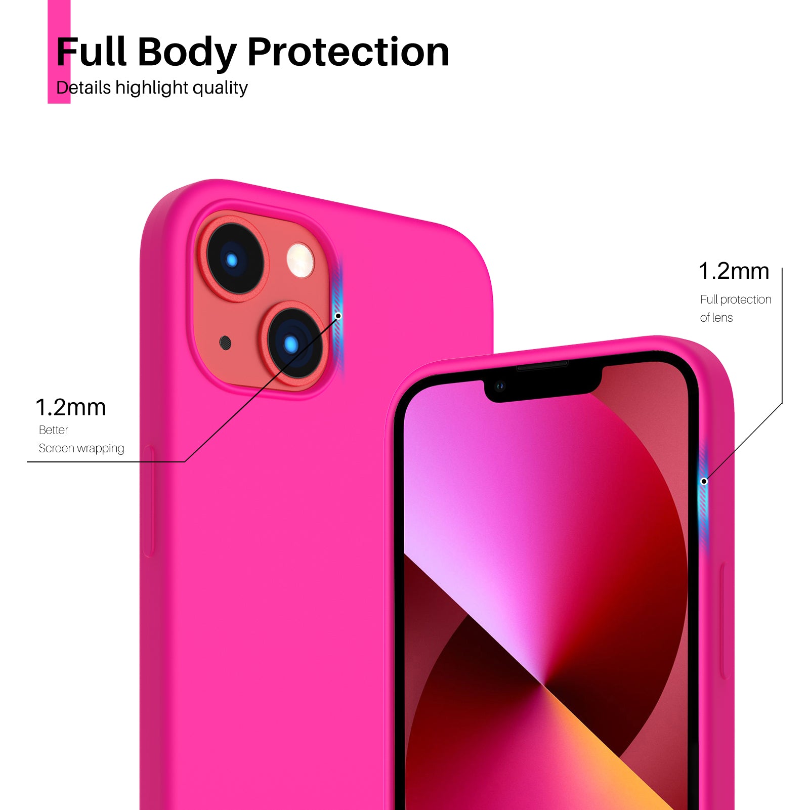 Liquid Silicone iPhone 13 Case