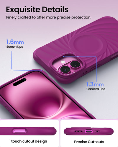 VORTUXE Hülle für iPhone 16 Serie